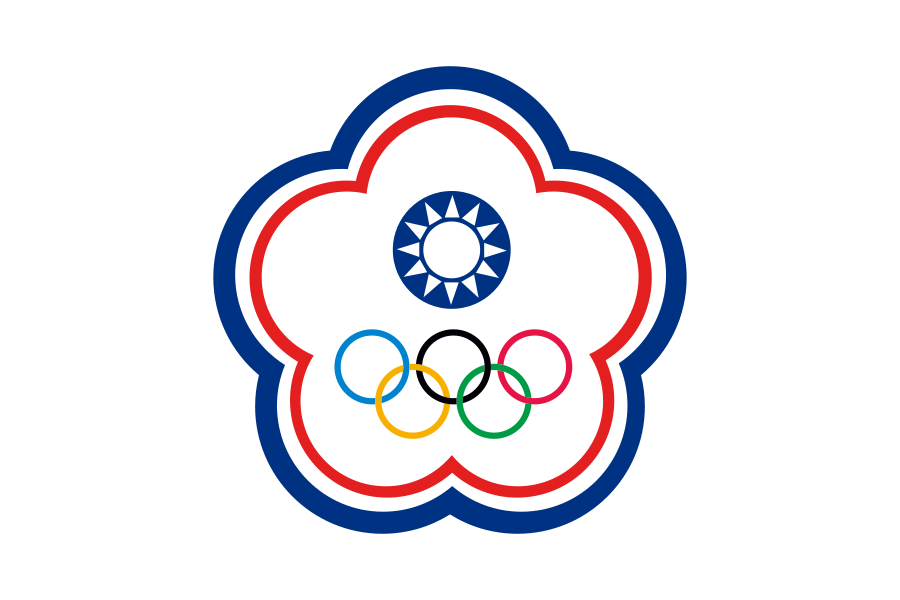Flag of Chinese Taipei for Olympic Games.png